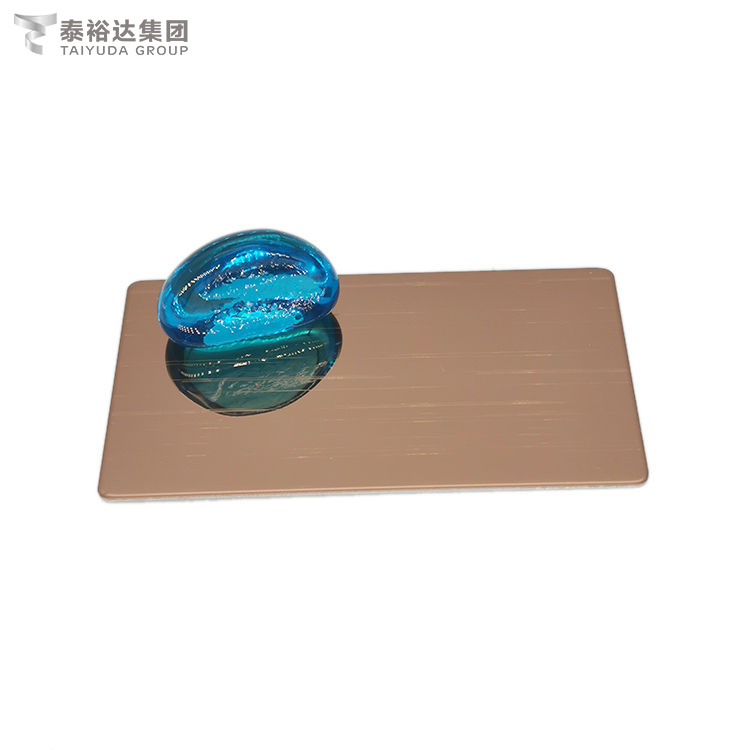 Rose Color coating 201/304/316/430 Stainless Steel Sheet