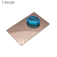  Brown Color Coating Film 201/304/316/430 Stainless Steel Sheet. 