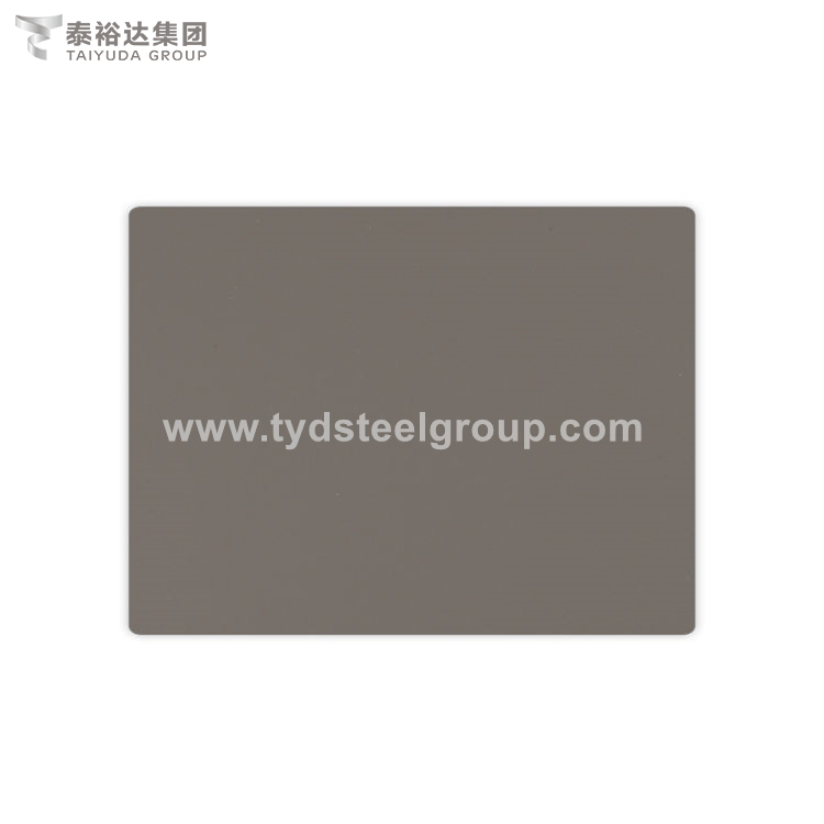 Ti-grey Sand Blasted Decorative Stainless Steel Sheet